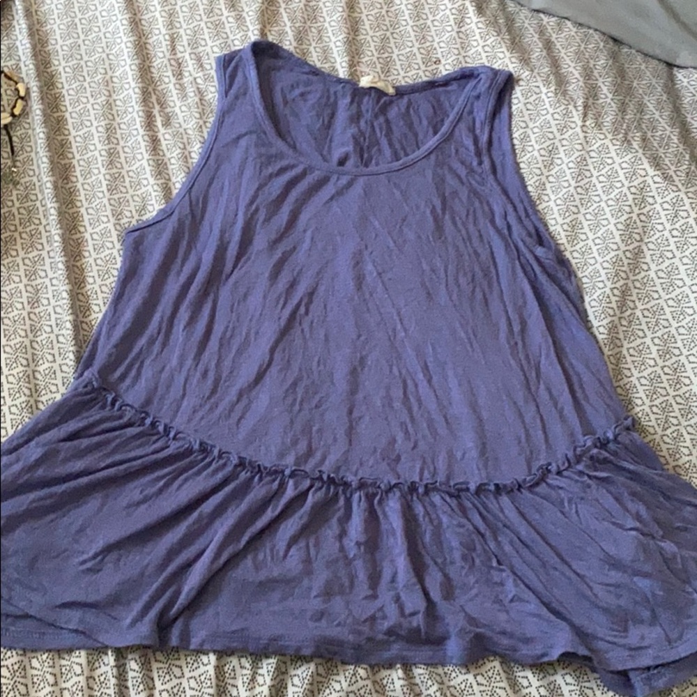 cute ruffle tank top